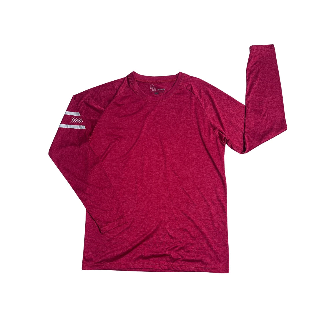 Player House® Maroon Athletic Performance T-Shirt (L)