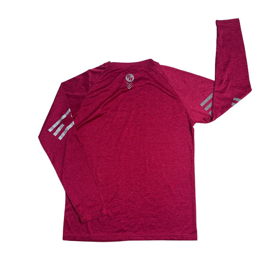 Player House® Maroon Athletic Performance T-Shirt (L)
