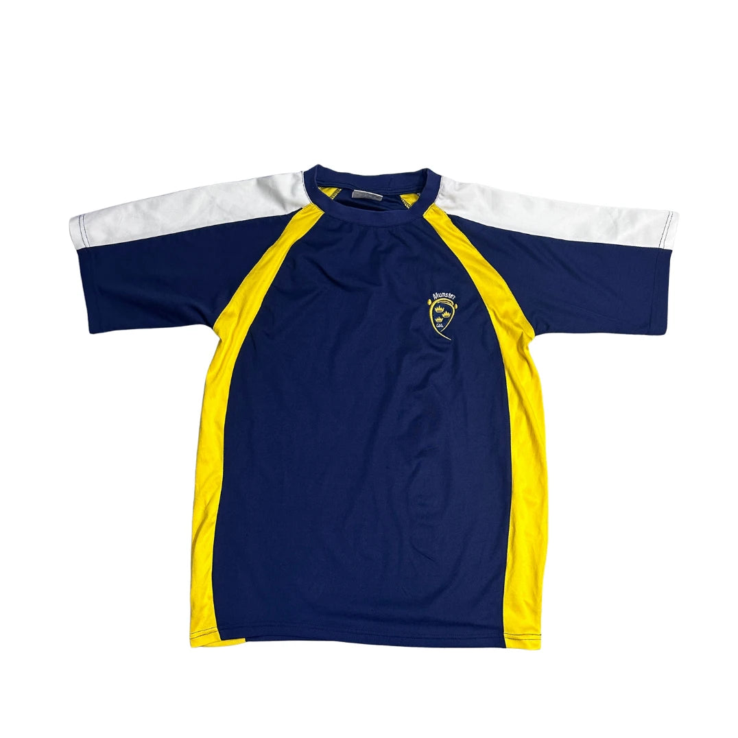 Munster® Navy Yellow Sports Training T-Shirt (S)