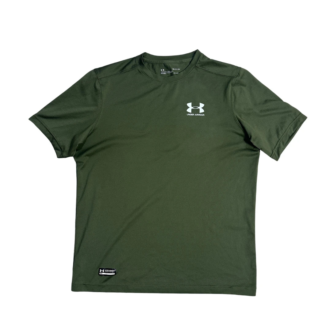 Under Armour® Olive HeatGear Performance T-Shirt