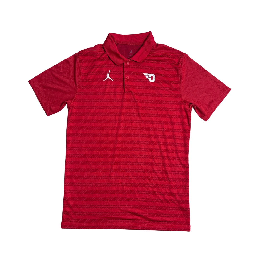 Jordan® Red Sports Polo T-Shirt 🏀(S)