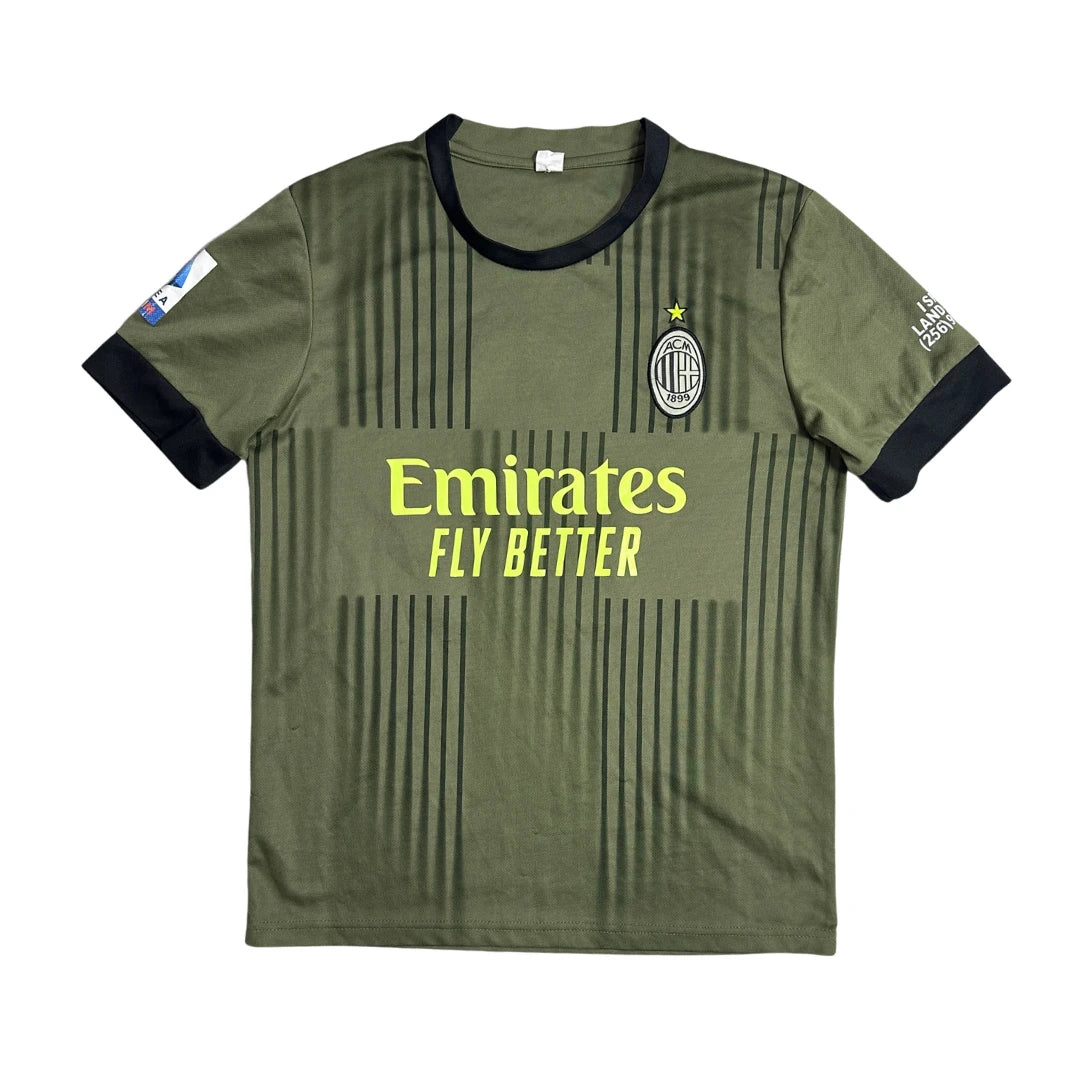 AC Milan® Olive Green Football Jersey ⚽