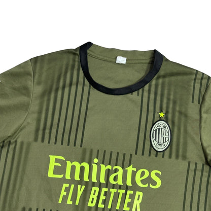 AC Milan® Olive Green Football Jersey ⚽