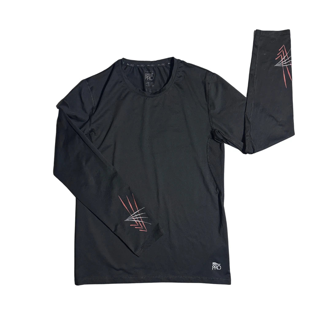Crivit PRO® Black Running Performance T-Shirt 🏃