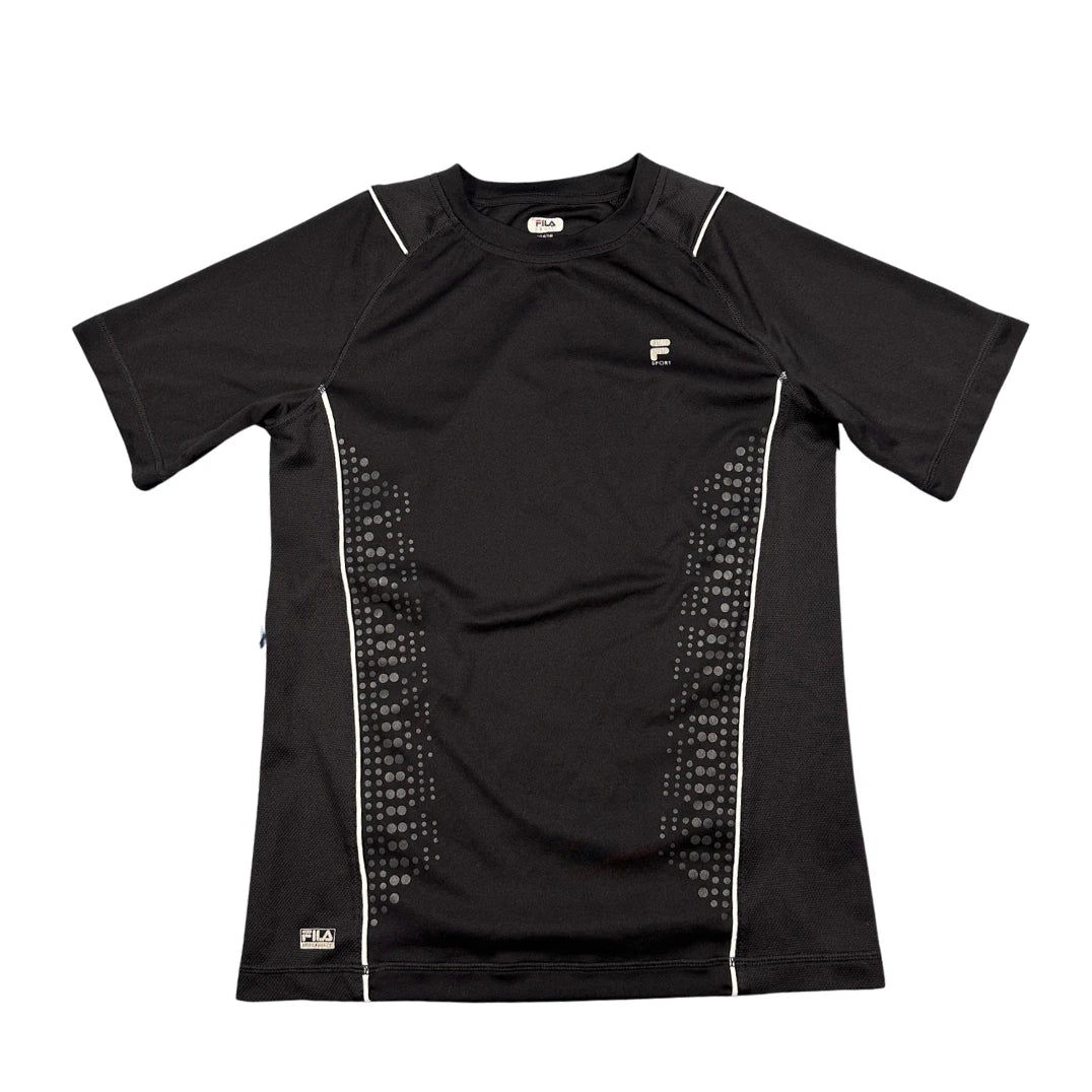 Fila® Black Performance Sports T-Shirt(S)