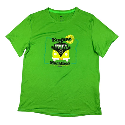 Nike® Green Eugene Marathon Dri-FIT T-Shirt(S)
