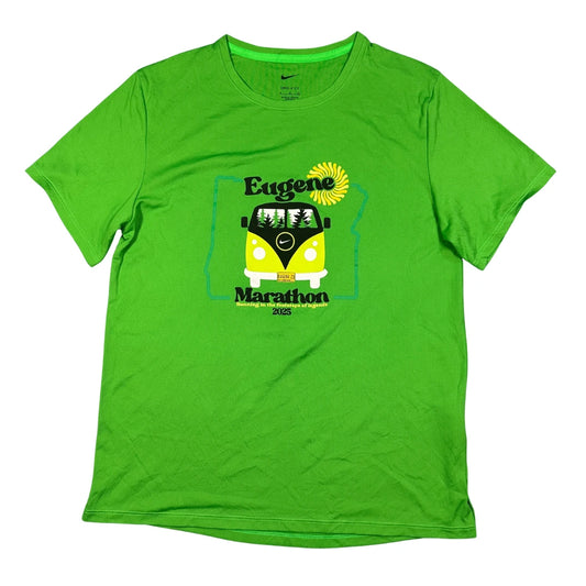 Nike® Green Eugene Marathon Dri-FIT T-Shirt(S)