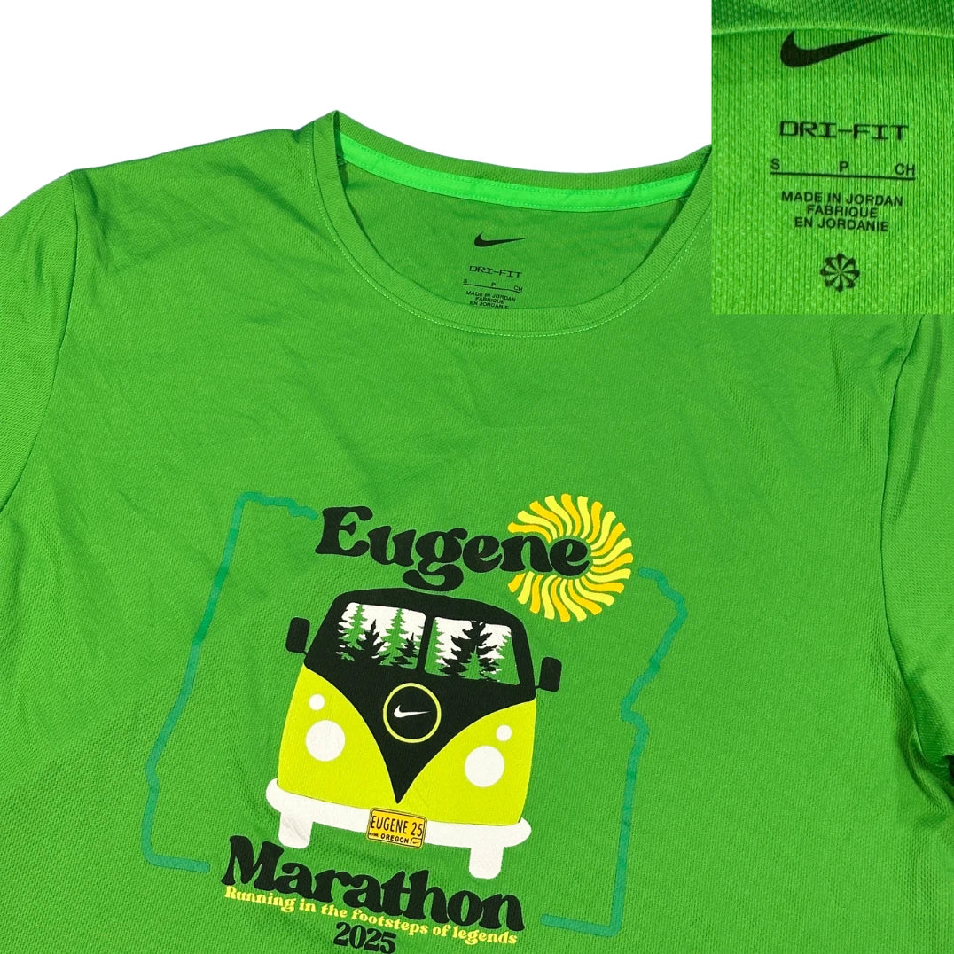 Nike® Green Eugene Marathon Dri-FIT T-Shirt(S)