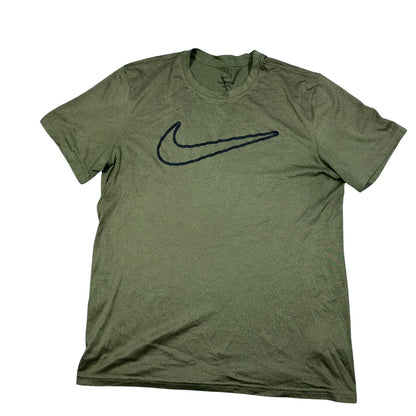 Nike® Olive Green Dri-FIT Graphic T-Shirt(L)