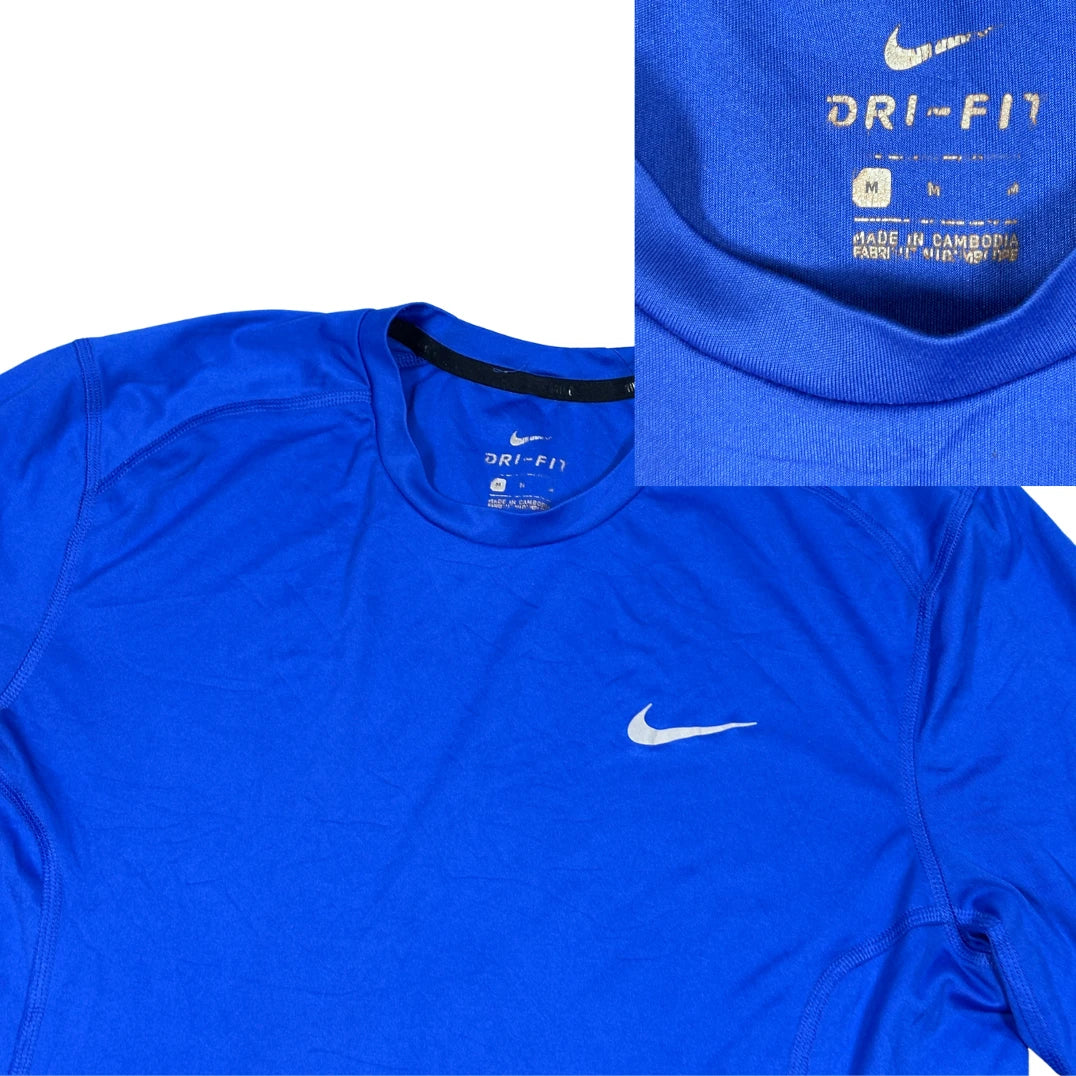 Nike® Royal Blue Dri-FIT Performance T-Shirt(M)