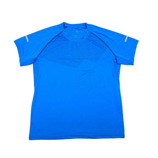 Crane® Blue Reflective Running T-Shirt(XL)