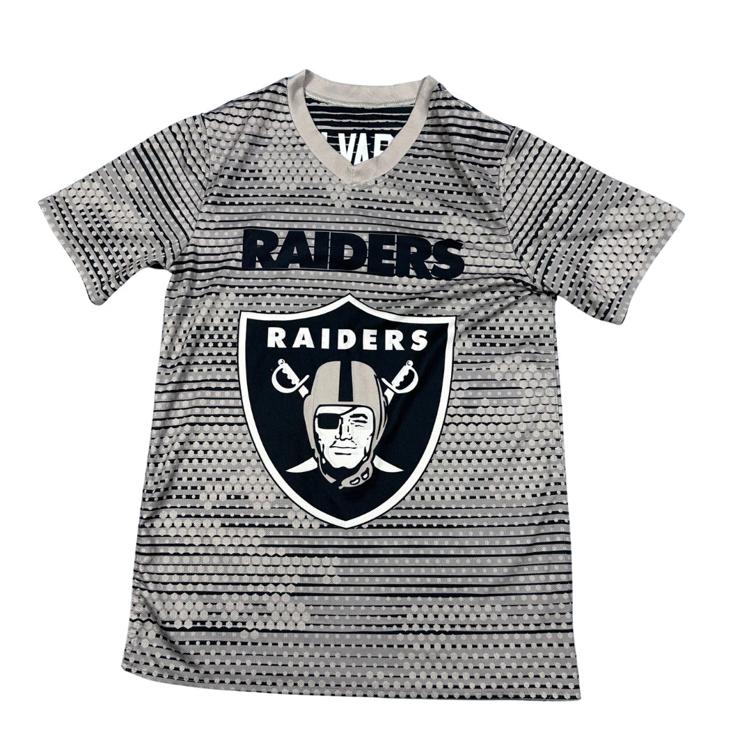 Raiders® Grey Graphic Sports T-Shirt(S)