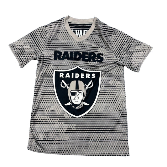 Raiders® Grey Graphic Sports T-Shirt(S)