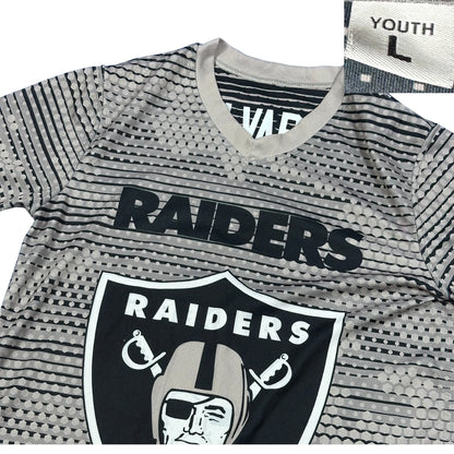 Raiders® Grey Graphic Sports T-Shirt(S)