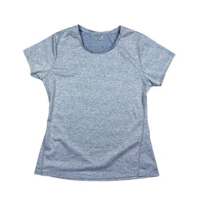 Light Blue Heather Athletic Performance T-Shirt(L)