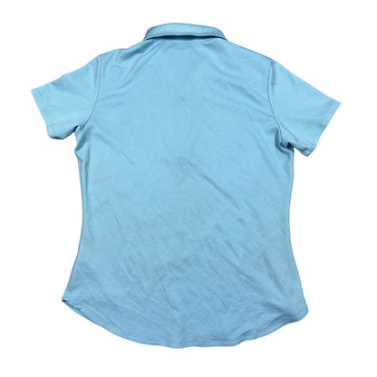 Adidas® Light Blue Performance Polo Shirt(M)