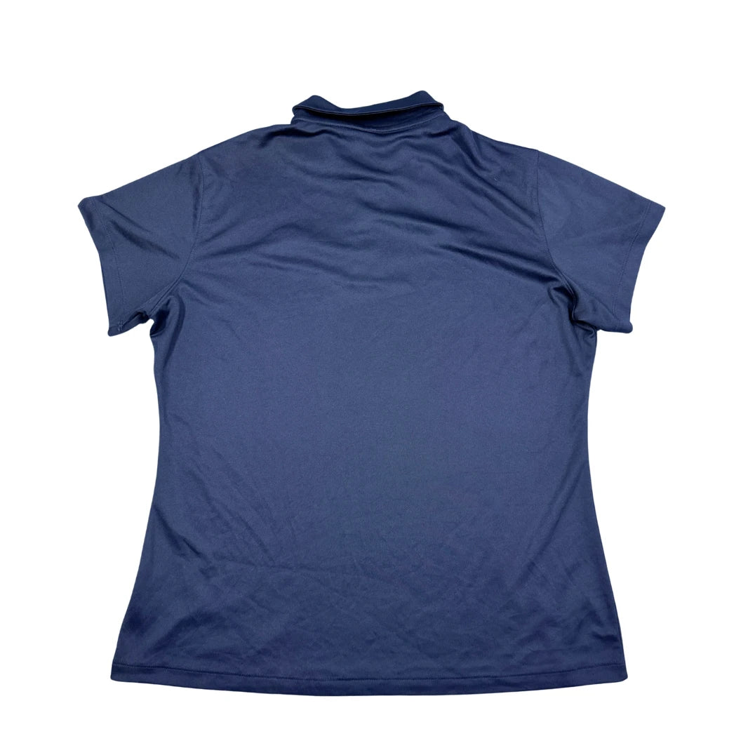 Nike® Navy Dri-FIT Performance Polo Shirt(XL)