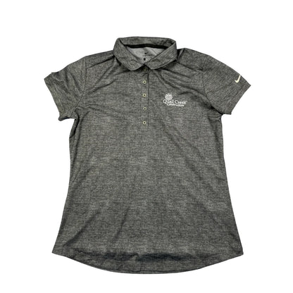 Nike® Grey Heather Dri-FIT Polo Shirt(M)
