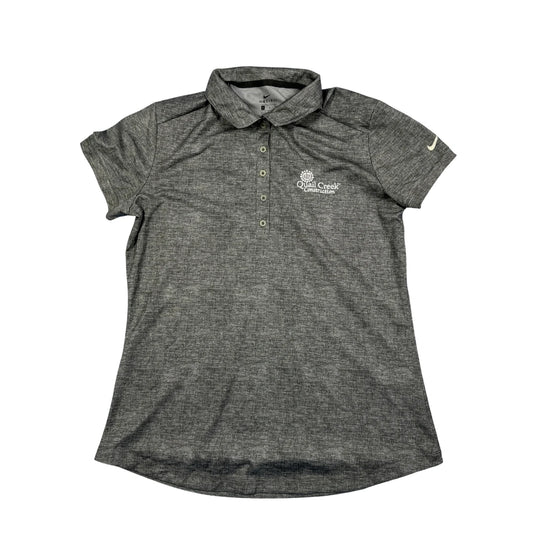 Nike® Grey Heather Dri-FIT Polo Shirt(M)