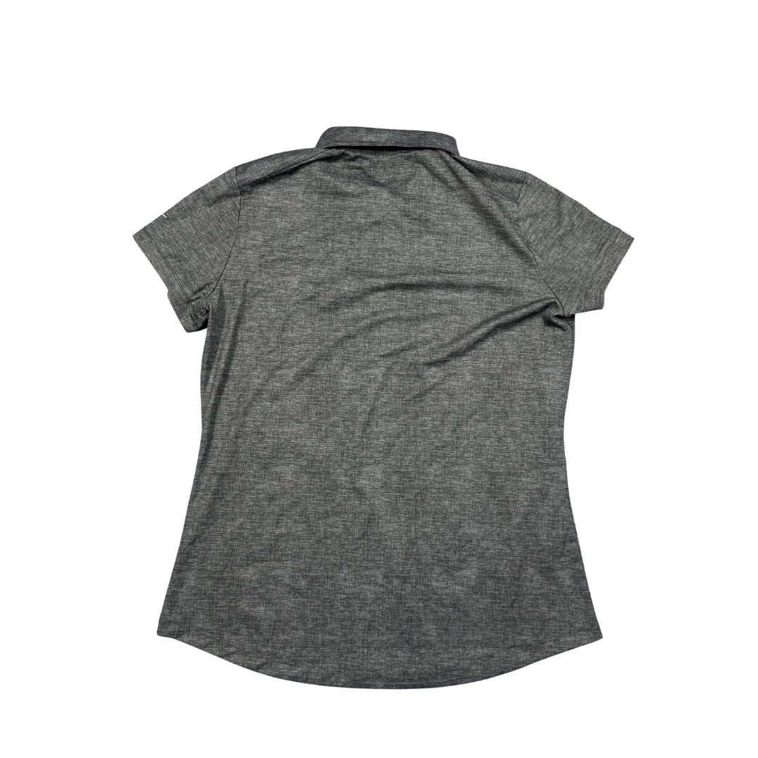 Nike® Grey Heather Dri-FIT Polo Shirt(M)