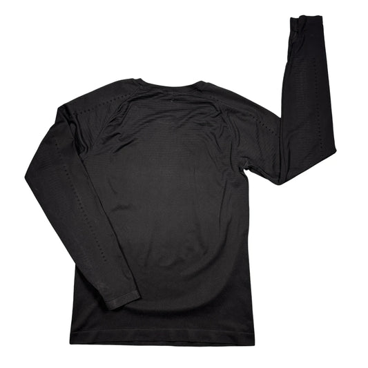 Black Seamless Performance Long Sleeve Training Shirt