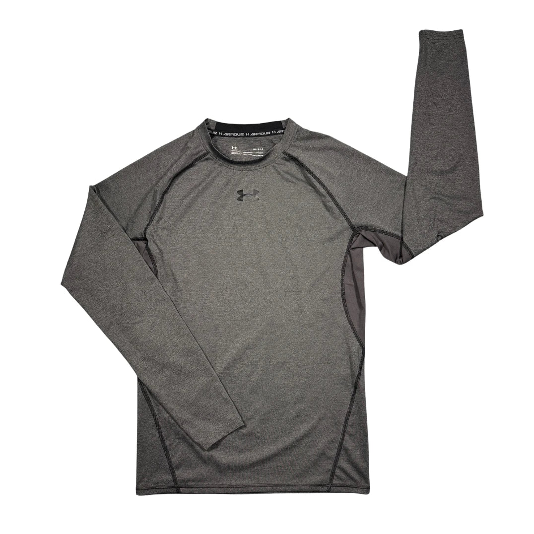 Under Armour® Grey Compression Long Sleeve Training Shirt