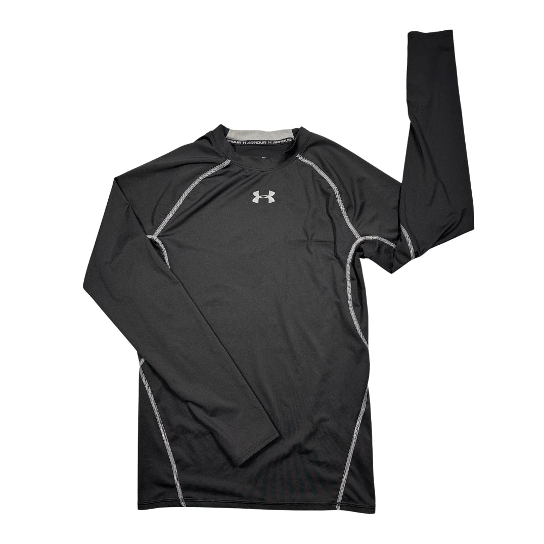 Under Armour® Black Compression Long Sleeve Training Shirt