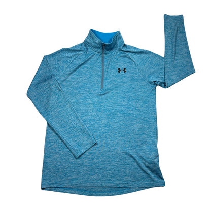 Under Armour® Blue Quarter Zip Performance Training Top