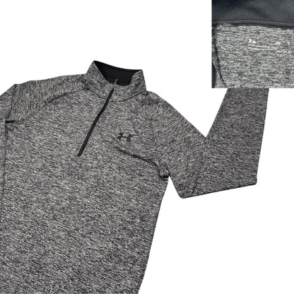 Under Armour® Grey Quarter Zip Performance Training Top