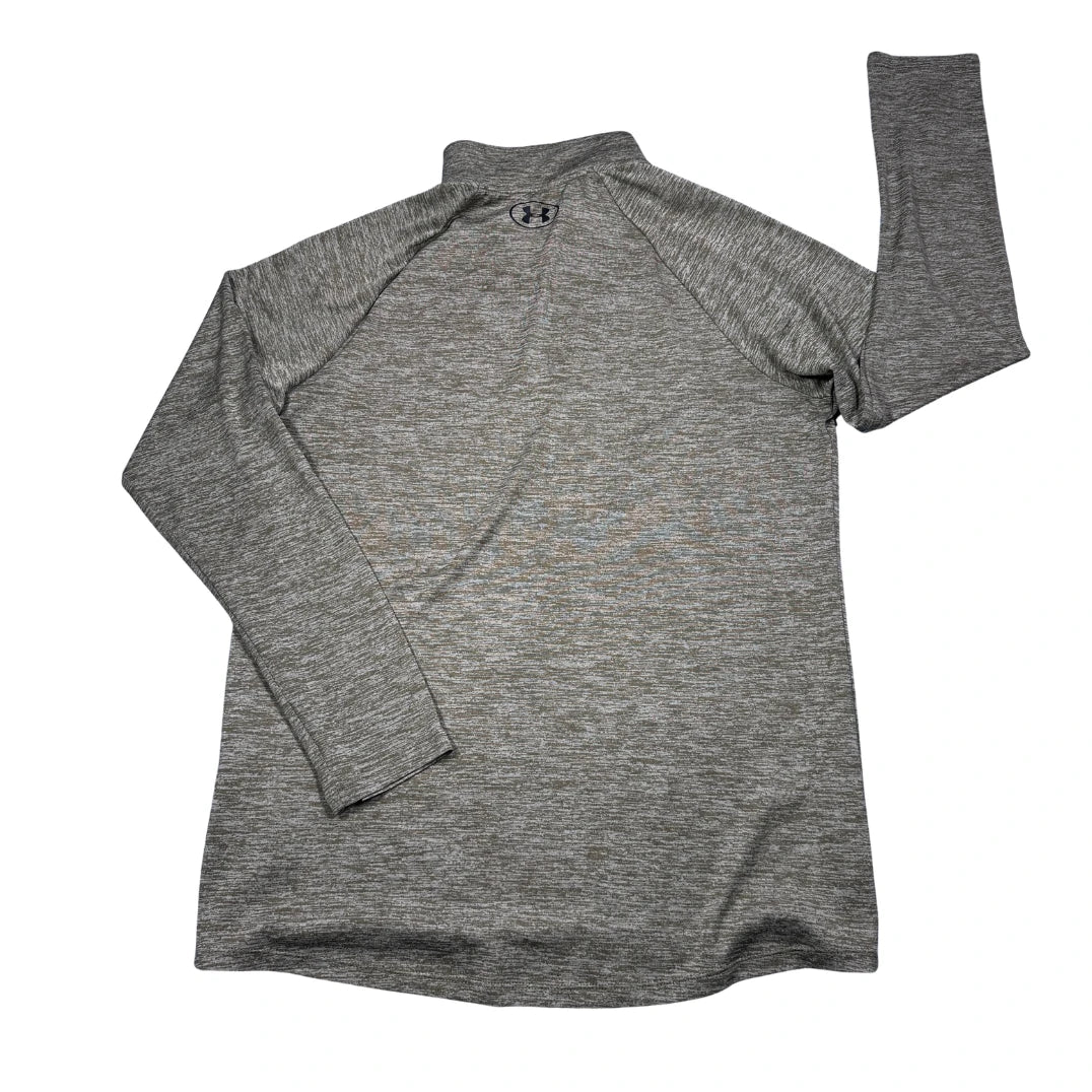 Under Armour® Olive Grey Quarter Zip Performance Training Top