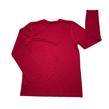 Adidas® Red Huskers Long Sleeve Performance Tee