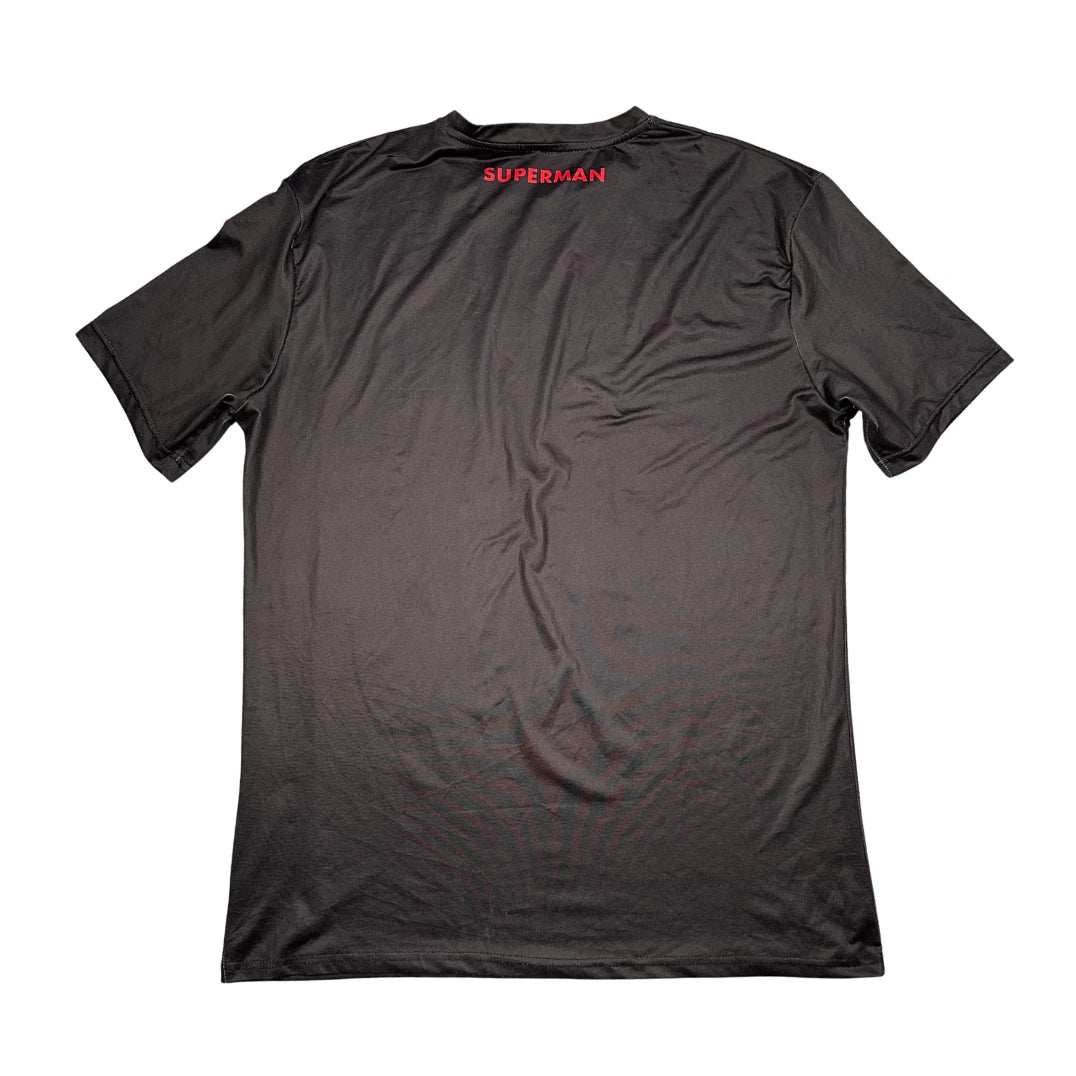Black Superman Graphic Performance T-Shirt(L)
