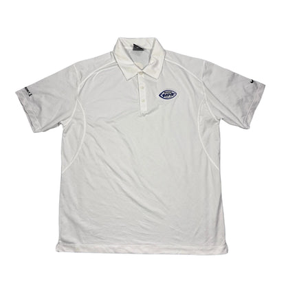 Nike® White Dri-FIT Golf Performance Polo(XL)
