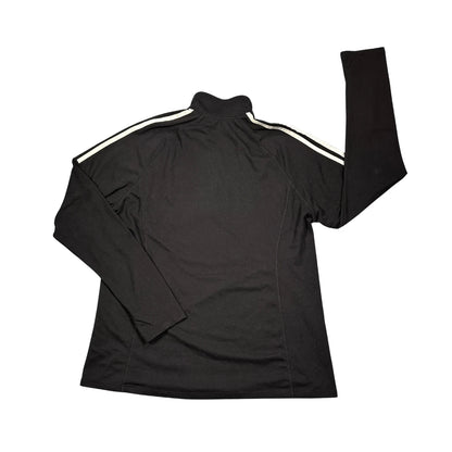 Adidas® Black Golf Quarter Zip Performance Top(L)