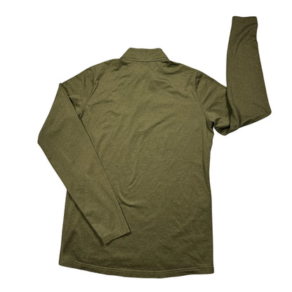Monian® Olive Green Quarter Zip Performance Top(S)