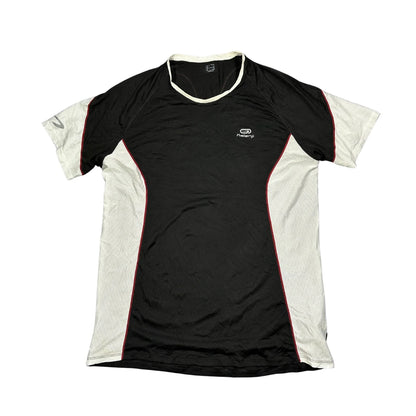 Kalenji® Black & White Running Performance T-Shirt(L)