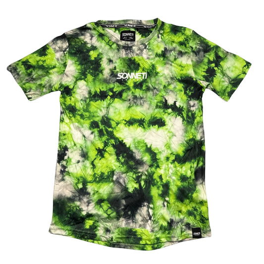 Sonnet® Green Tie-Dye Graphic T-Shirt(S)