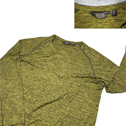 Regatta® Olive Green Performance Long Sleeve T-Shirt(L)