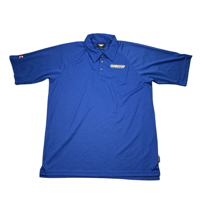 WHITESAGE® Blue Performance Polo Shirt(XL)
