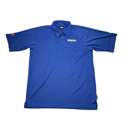 WHITESAGE® Blue Performance Polo Shirt(XL)