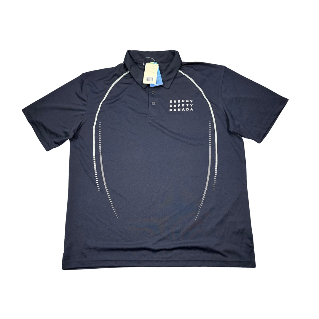 Biz Collection® Navy Energy Safety Canada Performance Polo Shirt(XL)