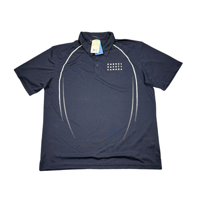 Biz Collection® Navy Energy Safety Canada Performance Polo Shirt(XL)