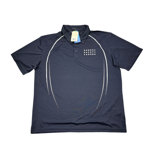 Biz Collection® Navy Energy Safety Canada Performance Polo Shirt(XL)