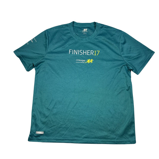 J.P. Morgan® Teal Finisher Performance T-Shirt(L)