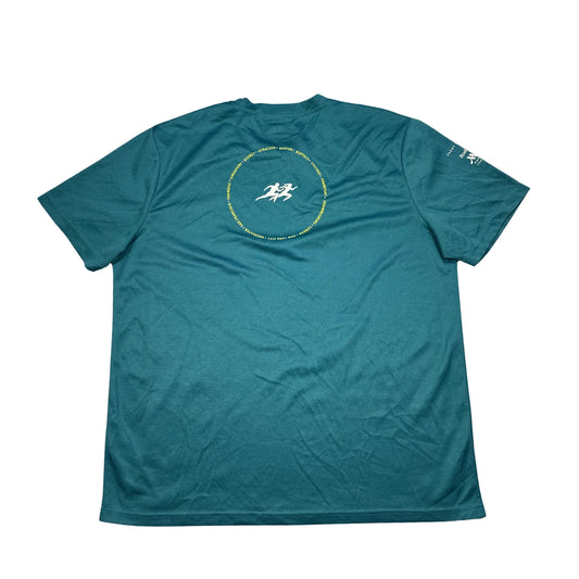 J.P. Morgan® Teal Finisher Performance T-Shirt(L)