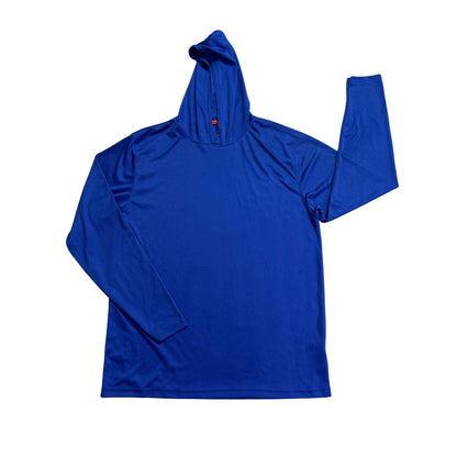 Blue Hooded Performance T-Shirt(L)