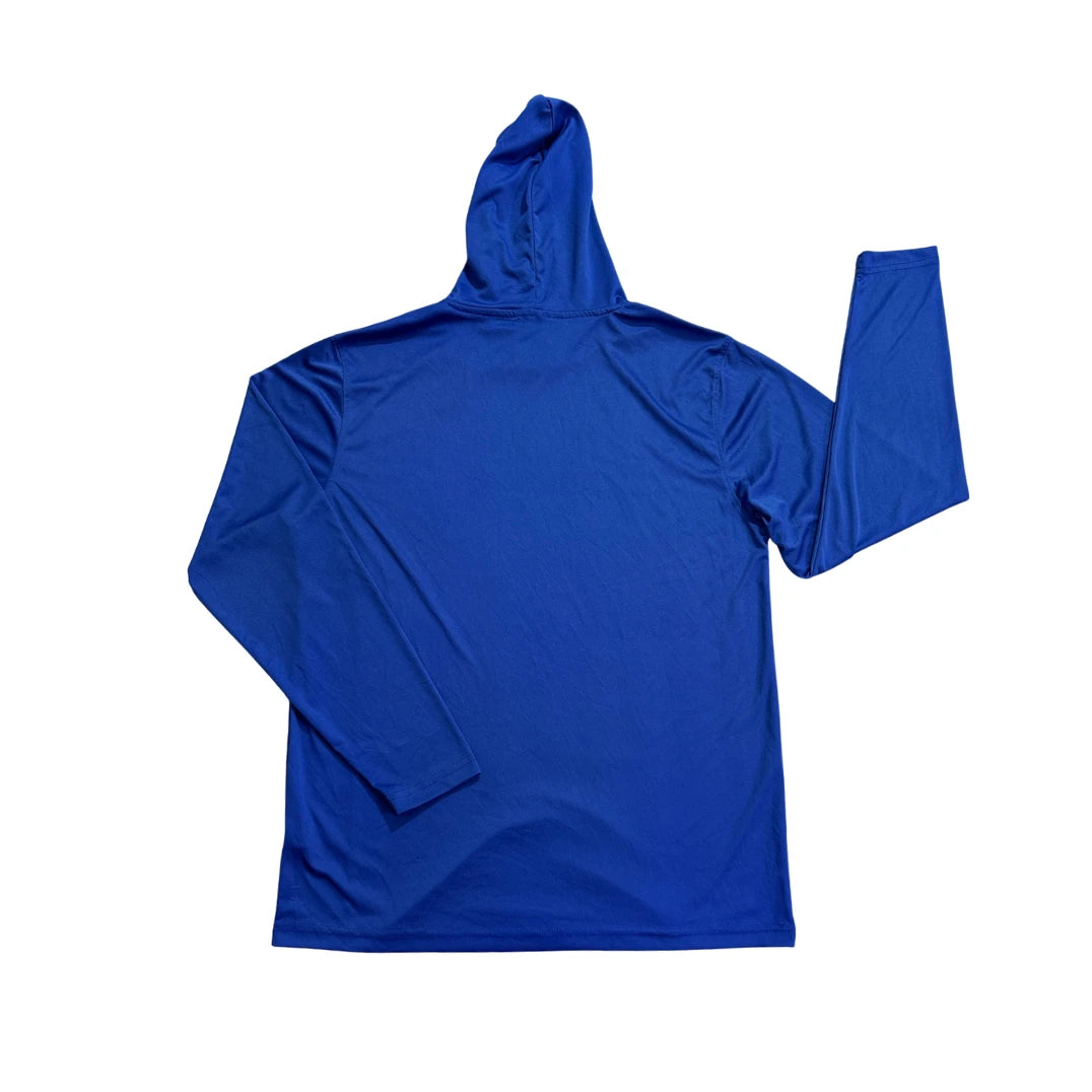 Blue Hooded Performance T-Shirt(L)