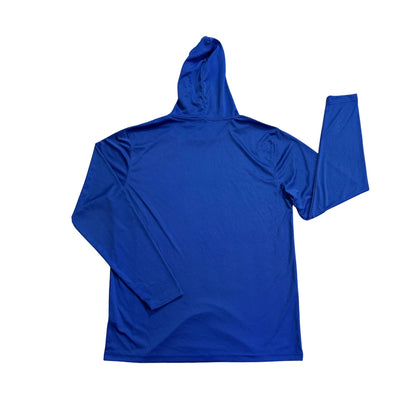 Blue Hooded Performance T-Shirt(L)
