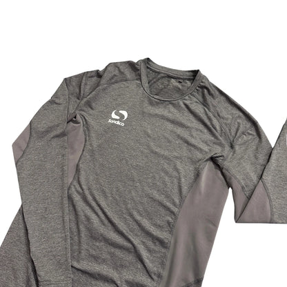 Sondico® Grey Performance Compression T-Shirt(M)