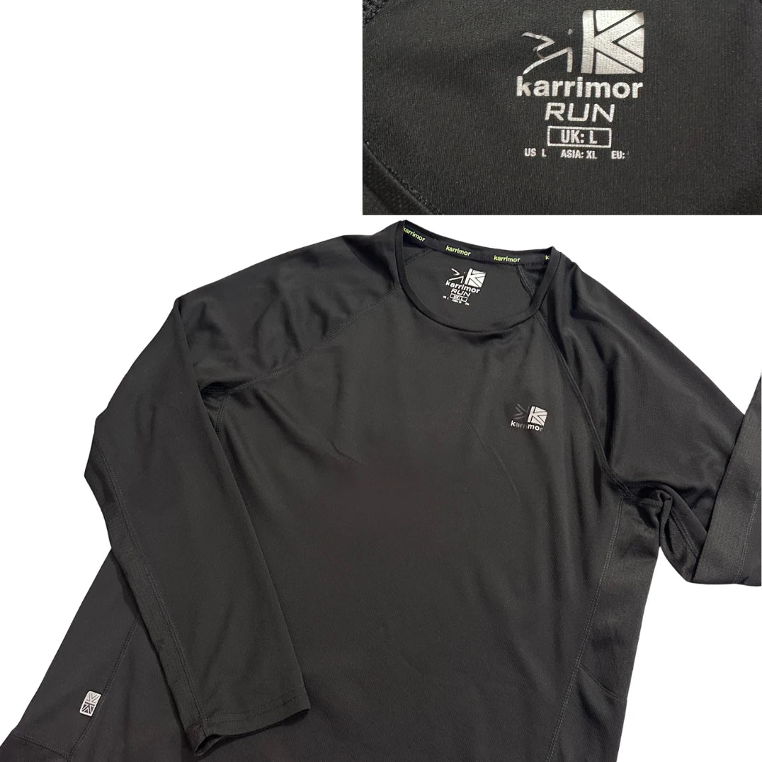 Karrimor® Black Running Performance T-Shirt(L)